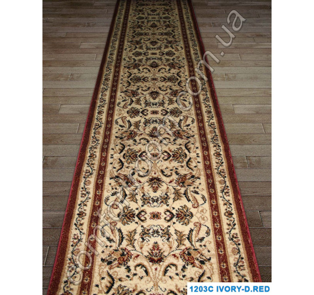 Ковер Super Elmas 1203C ivory-red - Фото 1